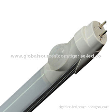 LED T8 PIR Sensor Light, 85-265V AC Input Voltage, 3-year Warranty, Epistar Chip